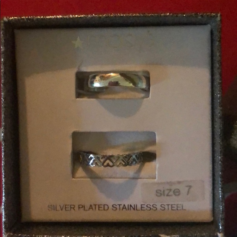 A ring box set from Macy’s